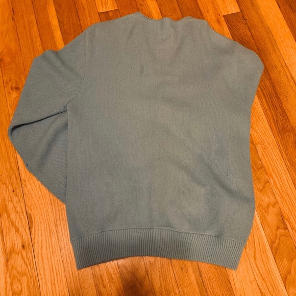 VINTAGE LIGHT BLUE RETRO CARDIGAN! - Picture 2 of 4